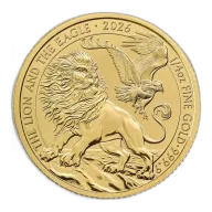 The Lion and the Eagle 2026 1/4oz Gold Bullion Coin