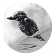 2007 1 oz Australian Kookaburra Silver Coin