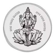 1 Ounce Silver Rounds - Lakshmi Silver Coin