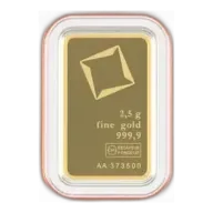 2.5g Gold Bar | Valcambi
