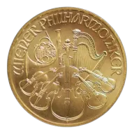 1 oz Philharmonic Gold Coin