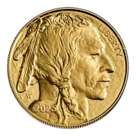 Uncirculated Gold Buffalo Coin One Ounce 2025