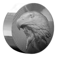 Scottsdale Mint 5oz Silver Eagle Stacker Bullion Round