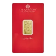 5g Lakshmi Ganesh Gold Bar