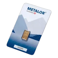 Metalor 1g Gold Bar