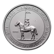 2 oz RCM Silver RCMP Silver Coin - 2020