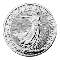 1 oz Britannia Silver Coin