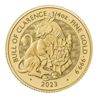 1/4 oz Tudor Beasts Gold Coin