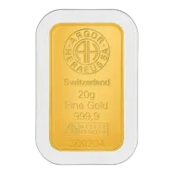 20 Gram Argor-Heraeus Gold Bar (In Assay)