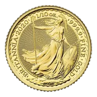 1/10 oz Royal Mint Britannia Gold Coin