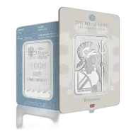 100g Silver Royal Mint Britannia Bar