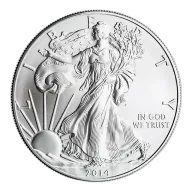 2014 1 oz American Silver Eagle BU