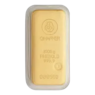 1000 Gram 1KG C.Hafner Cast Gold Bar