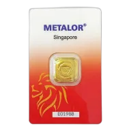 1 Ounce Metalor Singapore Gold Cast Bar