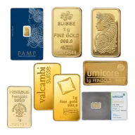 1 Gram Best Value Gold Bar - Brand New