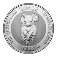 1oz Platinum Perth Mint Australian Koala (1988)