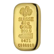 50g PAMP Suisse Gold Bar