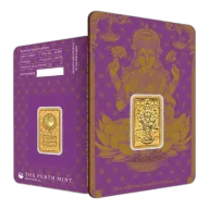 5g Perth Mint Happy Diwali Laxmi Gold Bar (999.9)