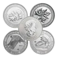 Silver 1.5 oz Royal Canadian Mint Coin - Random Design (our choice) | Secondary Market