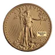 Gold 1/10th oz American Eagle (BU) - Random Year Our Choice