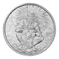 Silver 1 oz God of Death Round