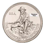 Pre-Owned 1 oz American Prospector Silver Round