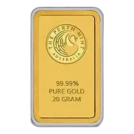 20g Perth Mint Gold Mint Bar