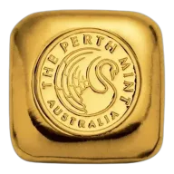 1oz Gold Cast Bar - Perth Mint