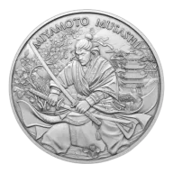 1oz Silver Round - Legendary Warriors Miyamoto Musashi