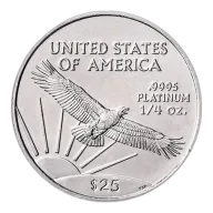 1/4 oz American Platinum Eagle Coin
