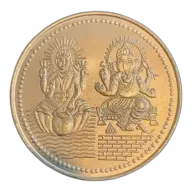 The Bullion Bank Custom Lakshimi 1 oz silver round
