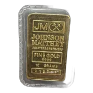 10 Gram Johnson Matthey Gold Bar