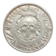 2 oz Silver Pirates No Prey No Pay Round