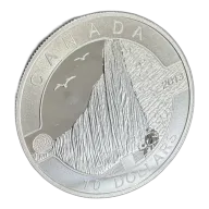 2013 Canada 1/2 oz $10 Niagara Falls Silver Coin