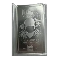 10 oz Envela Covid-19 Virus Silver Bar (May 2020)