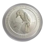 2008 Kookaburra Australian 1 oz .999 Fine BU Silver Coin
