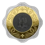 2025 1 oz Malta Maltese Ox BU High Relief Silver Coin