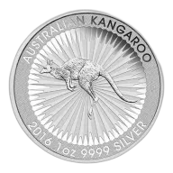 1 oz Royal Australian Mint Kangaroo Silver Coin