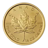 Any Year 1/4oz Canadian Gold Maple Leaf
