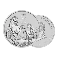1/2oz Silver Coin 2026 Year of the Horse - Perth Mint