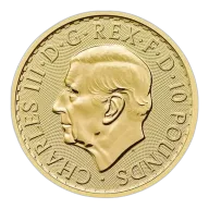 ⅒ Ounce Britannia 2026 Royal Mint Pure Gold Coin