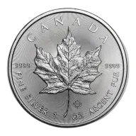 Silver Maple Leaf 1 oz Uncirculated - Random Year