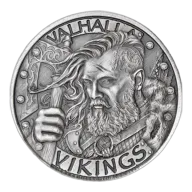 1 oz Vikings Silver Round