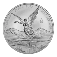 5 oz Libertad Silver Coin