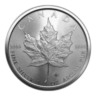 1 oz Maple Leaf Silver Coin