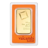 100g Valcambi Gold Bar