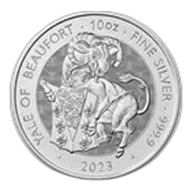 2023 GB 10 oz Silver Royal Tudor Beasts The Yale of Beaufort BU