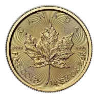 2026 1/4oz Canadian Gold Maple Leaf