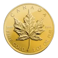 Any Year - 1oz Canadian Gold Maple Leaf .9999