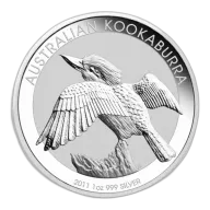 2011 1 oz Australian Perth Mint Silver Kookaburra